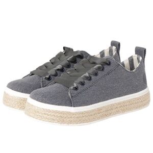 United Colors of Benetton Denim Platform Espadrilles